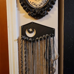 3D Printed Coffin Necklace Holder (Read Description)