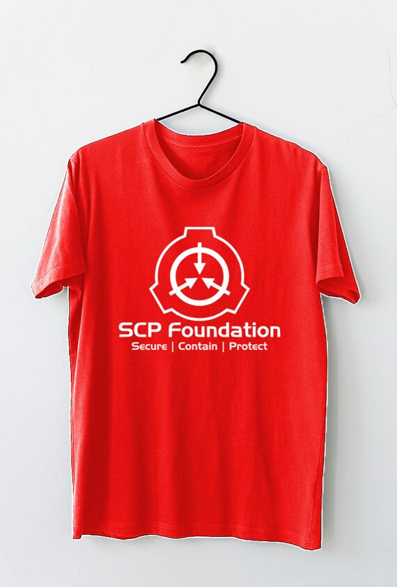 SCP Foundation Shirt , SCP Foundation Logo Symbol T-shirt All Sizes