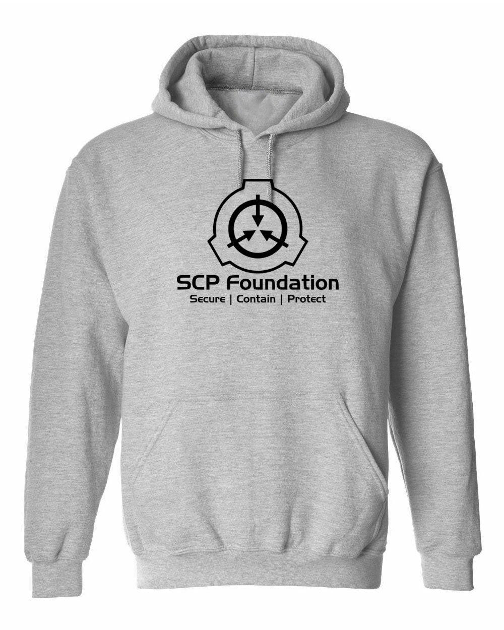  Euclid Classification SCP Foundation Secure Contain Protect  Pullover Hoodie : Clothing, Shoes & Jewelry