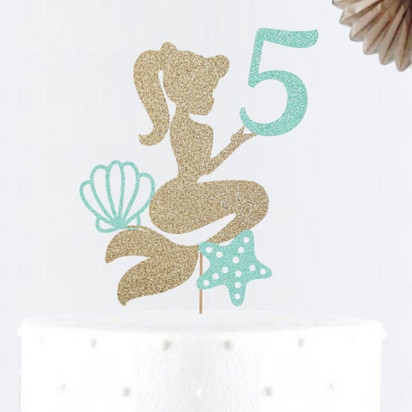 Customized Age Cake Topper • Any Age Cake Topper • Birthday Party Decor• Baby Shower Decor• 1,2,3,4,5,6,7,8,9,10,11,12