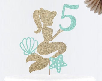 Customized Age Cake Topper • Any Age Cake Topper • Birthday Party Decor• Baby Shower Decor• 1,2,3,4,5,6,7,8,9,10,11,12