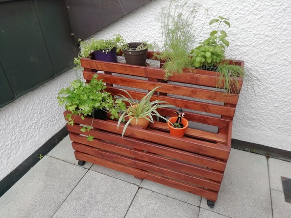 Blumen Stander Pflanzenregal Pflanzen Garten Terasse Etsy