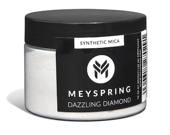 MEYSPRING Dazzling Diamond - Fine Glitter - 50g Mica Powder for Resin Art