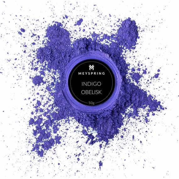 MEYSPRING Indigo Obelisk Epoxy Resin Color Pigment 50g Mica Powder