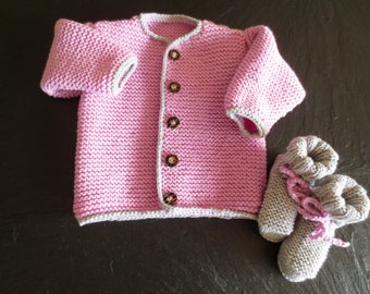 Set-Babyjanker and Baby Shoes