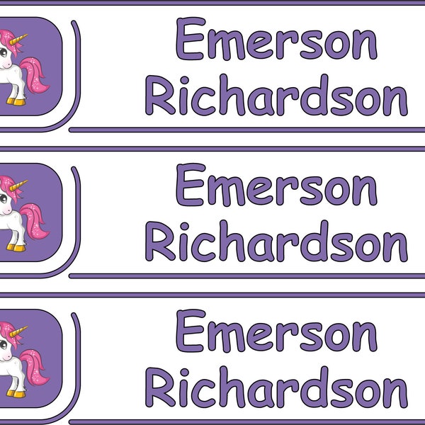 Premium, High Quality Custom Name Labels, Multiple Colors And Sizes, Waterproof, Microwave And Dishwasher Safe, Camp Label