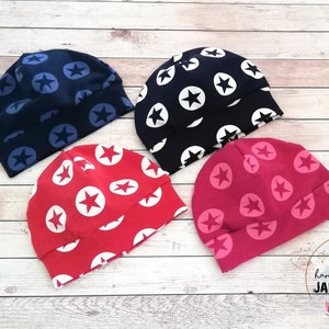 Baby/Children Beanie, Hat made of summer breath, Cap with name, &quot;Kreisstern&quot;, Cap, Girl, Young, Children&#39;s cap, Baby cap, Children&#39;s cap