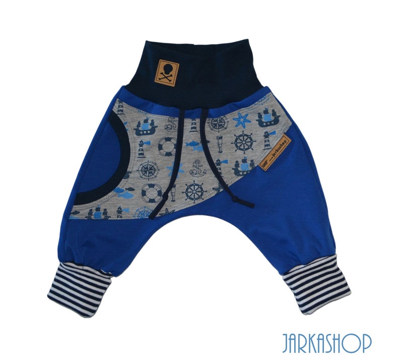 Gr 44-122 sweat-baggy-pants Maritim blue