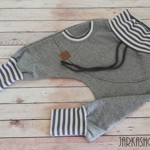 Size 44 - 122 Sweat Baggy Pants Light Grey, Pants, Sweat pants, Pants, Kids, Baby, Mitwachshosse, Harem Pants, Girls
