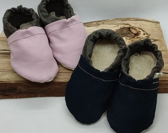 Krabbelschuhe Vegan Vegane Hausschuhe aus Baumwolle Puschen Lauflernschuhe Barfußschuhe Krabbeln Babyschuhe Kinderschuhe Schuhe Antirutsch