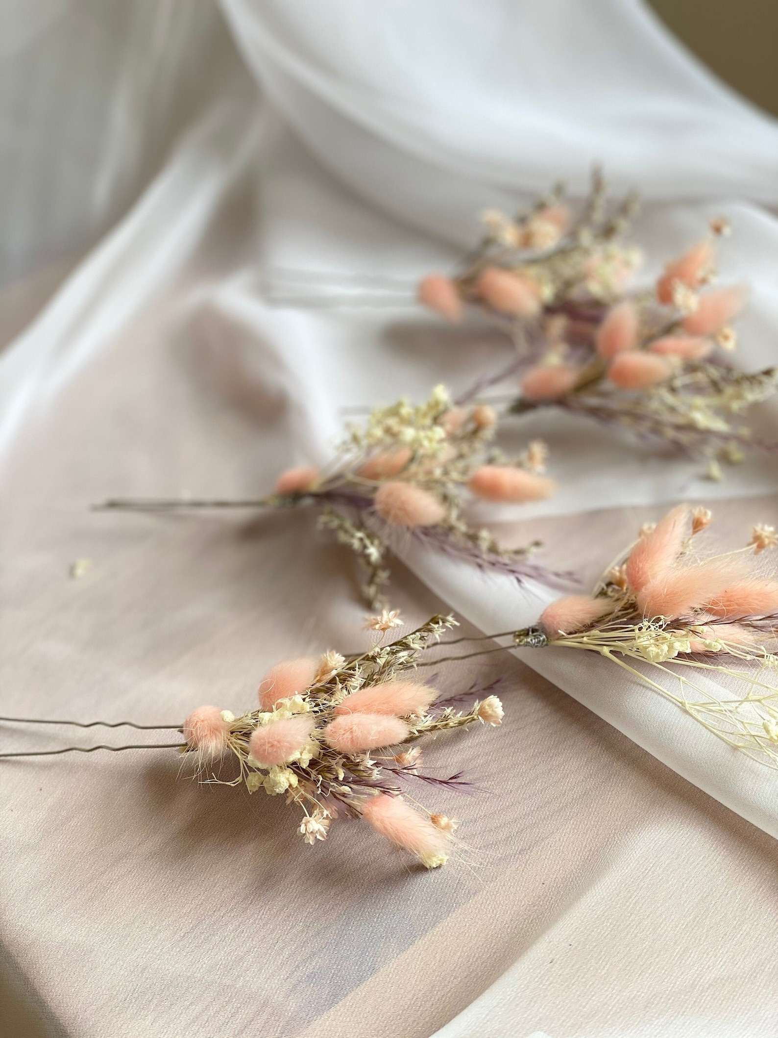 Pink Flower Girl Hair Accessories/ Bridesmaid Gift/ Flowered Etsy UK