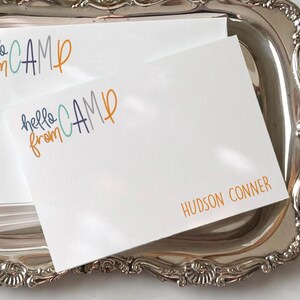 Camp Stationery | Hello From Camp  | Camp Notes | Summer Camp | Letters From Camp | Camp Mail | For Boys | Southern Pen & Post