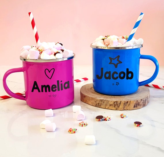 children's enamel mug