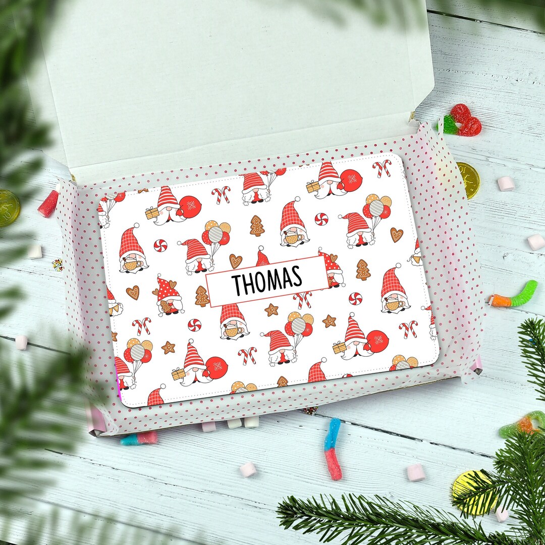 Christmas Placemat Personalised Gonk Elf Cute Xmas Custom Etsy UK