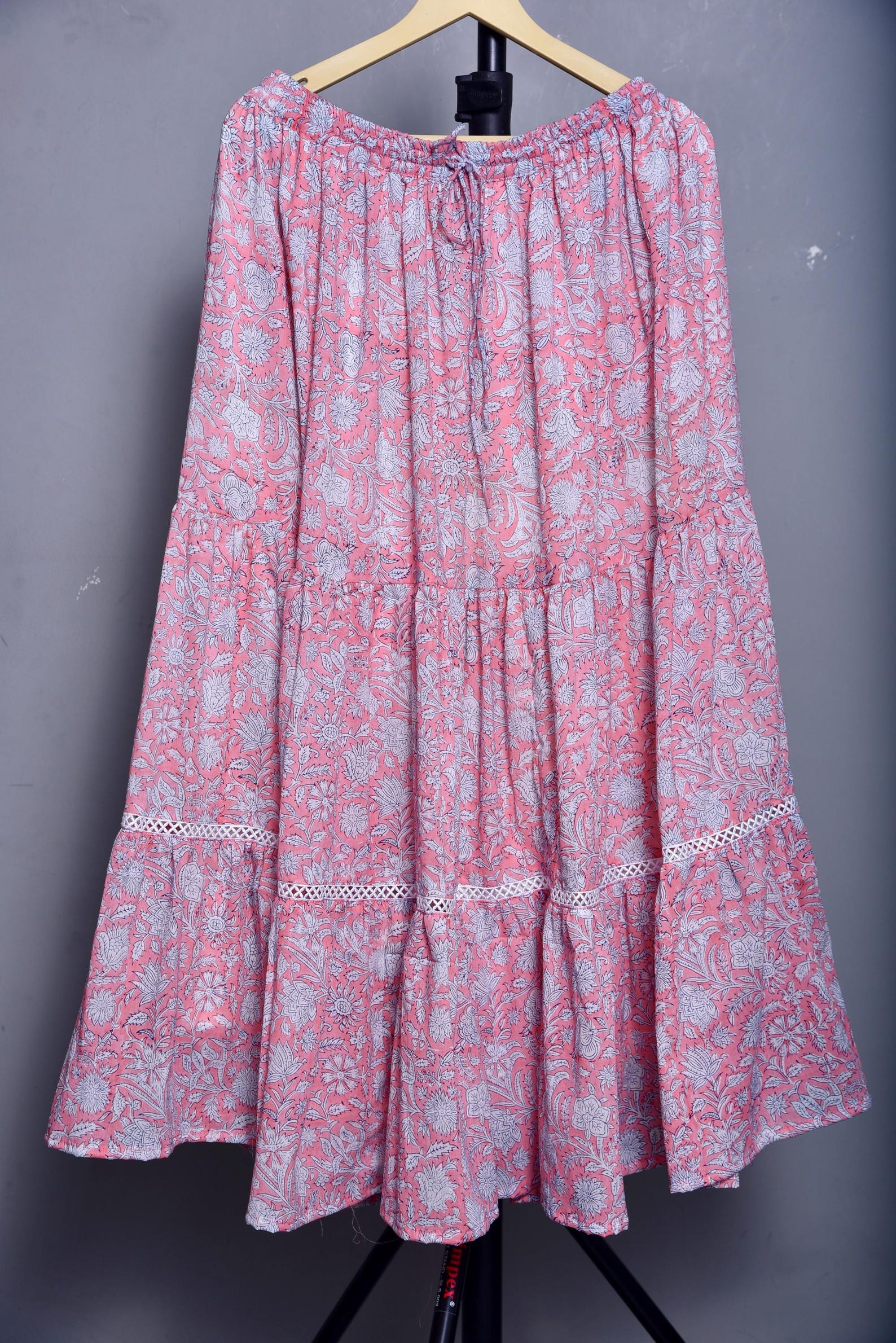 Boho Floral Maxi Skirt – same ANTHEM | Soulmate Streetwear for Lovers & Friends
