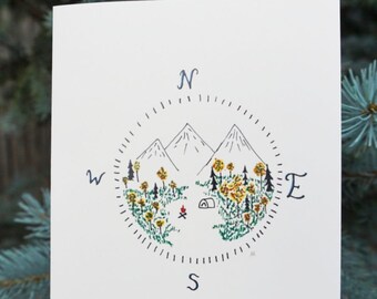 Mountain Compass Foldover (8 pack)