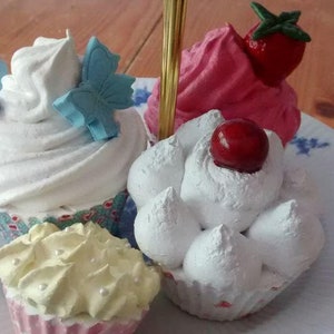 Wünsch Dir Was Deko-Cupcake Shabby Chic 10 TEILE Bild 3