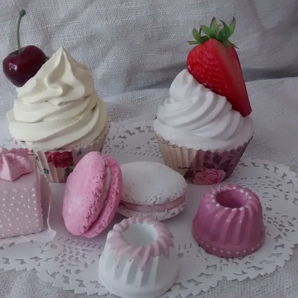 Süßes-Set***Deko für Etagere Cupcakes