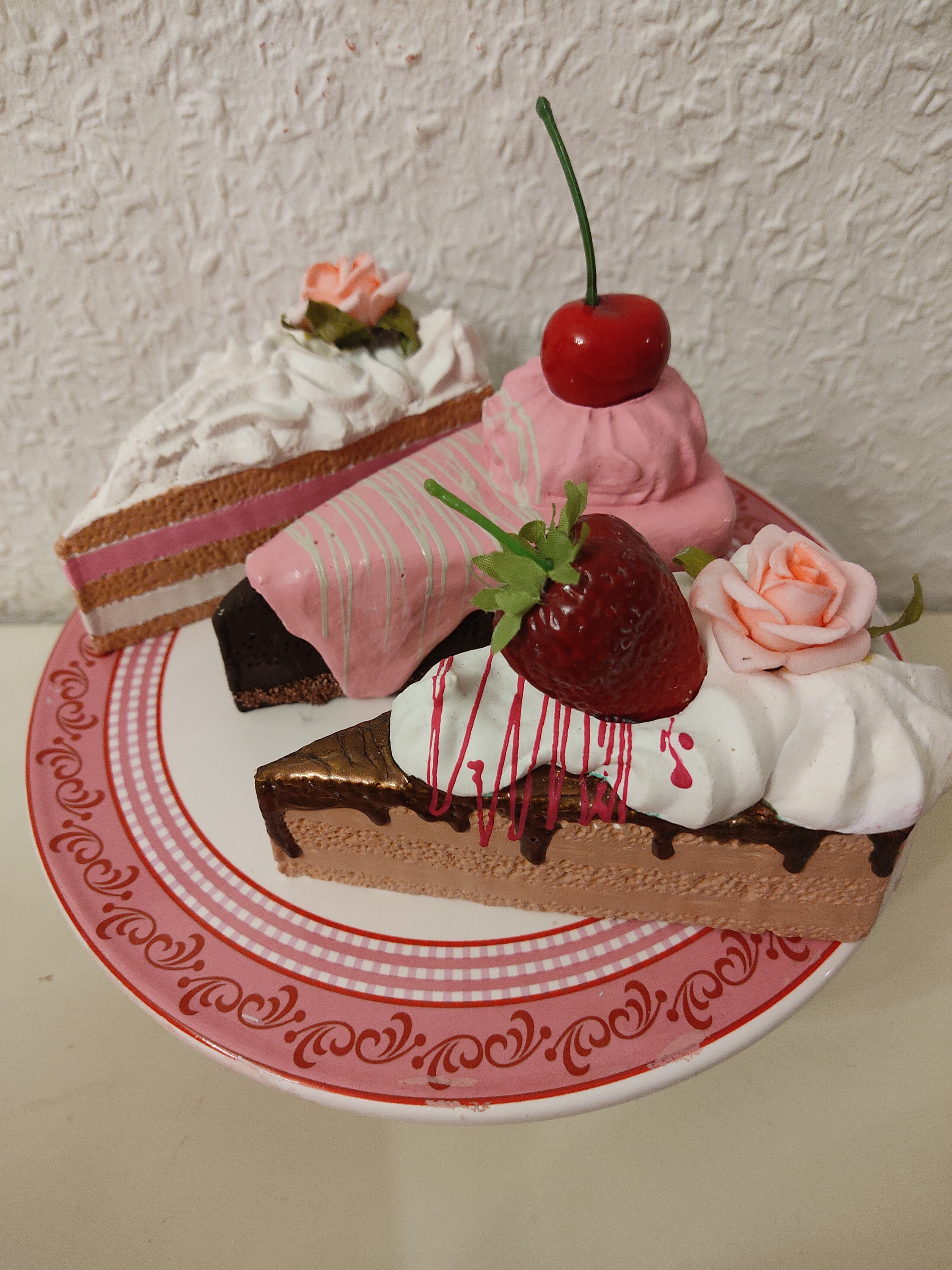 Attrappe Tortenstück Torte Fake Kuchen Törtchen Kuchenstück Lebensmittelattrappe Attrappe Tortenstück Torte Fake Kuchen Törtchen Kuchenstück Lebensmittelattrappe