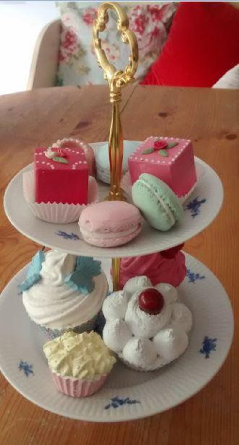 Wünsch Dir Was Deko-Cupcake Shabby Chic 10 TEILE Bild 1