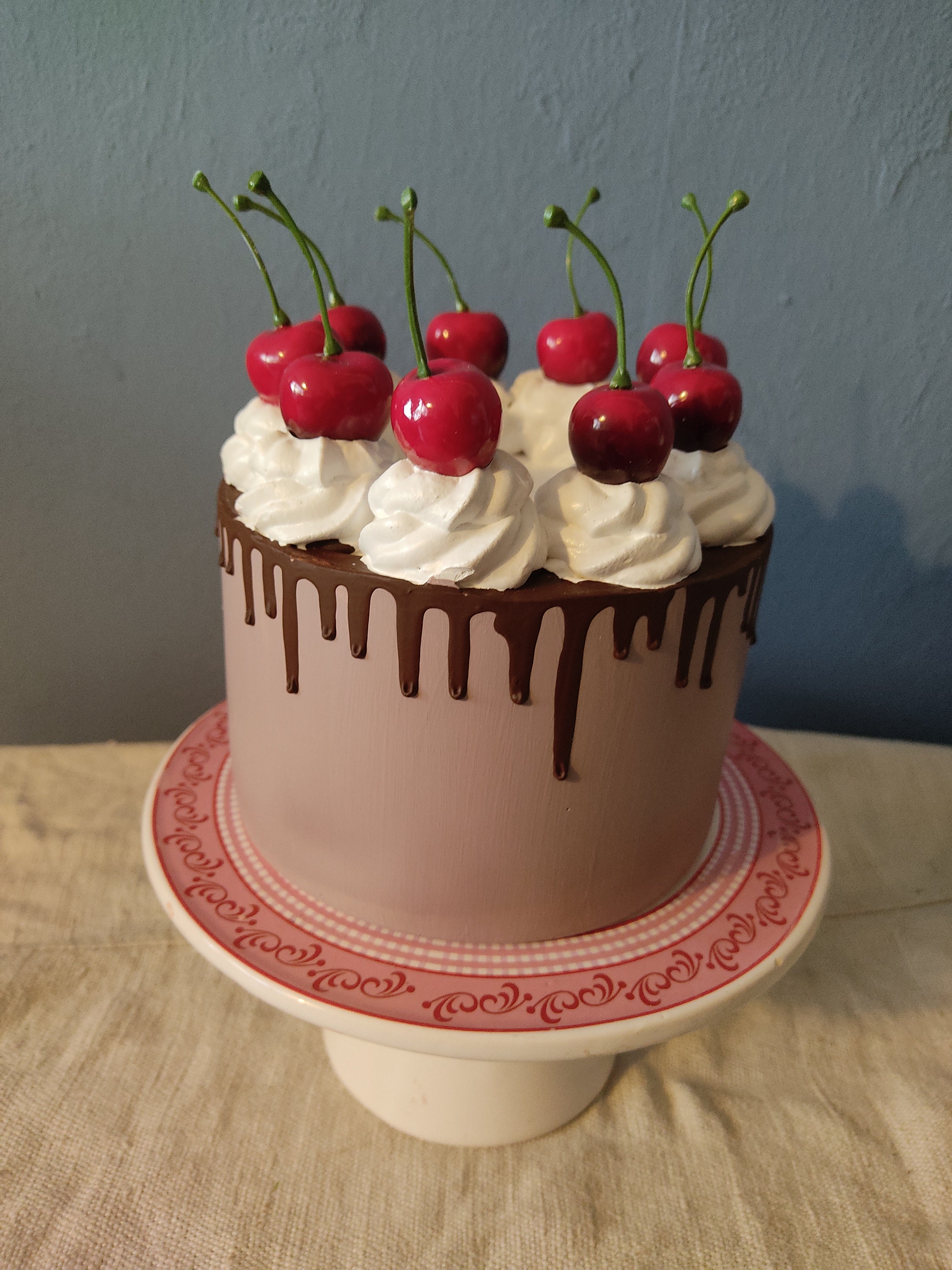 40 Stück Künstliche Kirschen Deko - Plastik Obst Dekoration Für Tisch