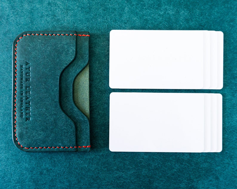 Vertical Card Wallet Template PDF Video Kar na V2 A4 Etsy