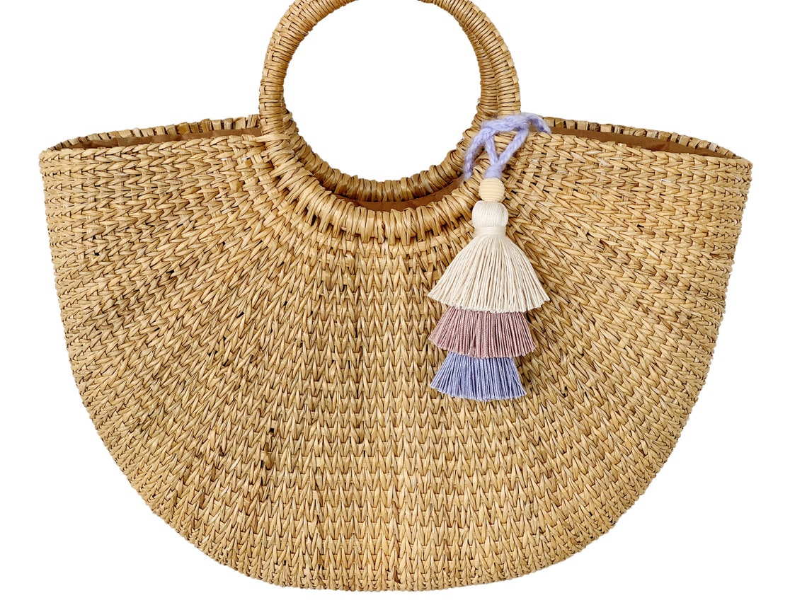 Tassels for Bags Straw Bag Bogg Bag Beach Bag Tassel Bogg Etsy