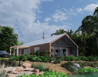 3 Bedroom Luxury Cabin inspired Granny Flat