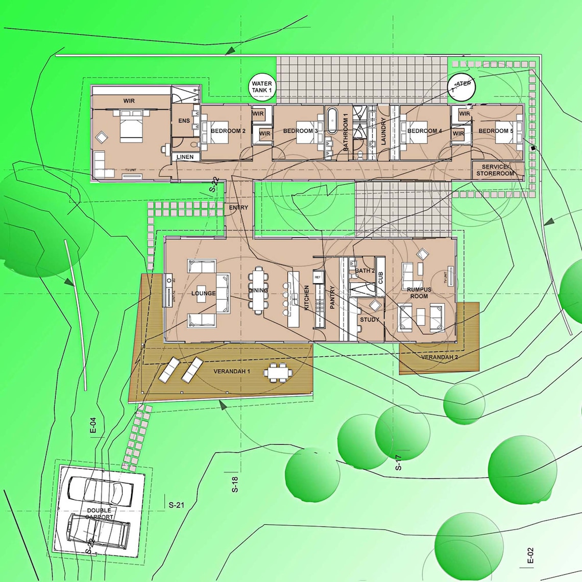 Modern Country House Plans 5 bedroom House Plan Single Story House modern-country-house-plans-5-bedroom-house-plan-single-story-house