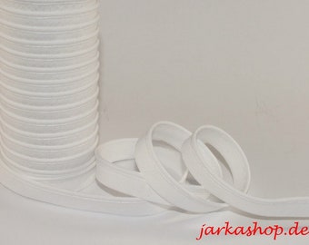 1 m leidingtape/bies wit 12 mm