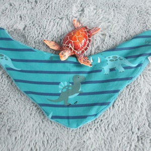 Sale * Dreieckstuch * Wendehalstuch * Dino mit Kuschelfleece