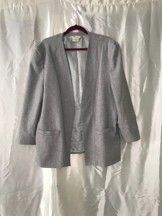 Oversized Grey Blazer