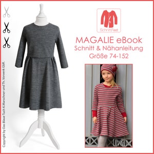 eBook sewing pattern children's dress MAGALIE image 1