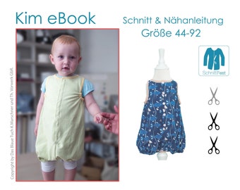 eBook Schnittmuster Baby Strampler KIM