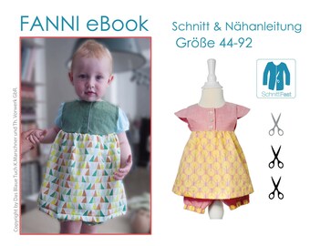 eBook sewing pattern baby set FANNI