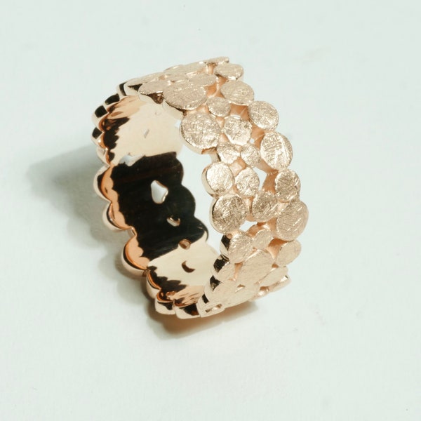 Ring Rosegold Ringgröße 53 und 58-59