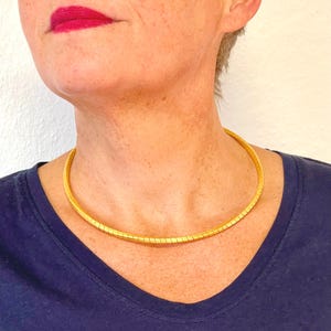 Collier, Halsreifen Gold