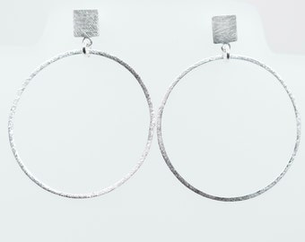 Earrings Silver LESS IS MORE