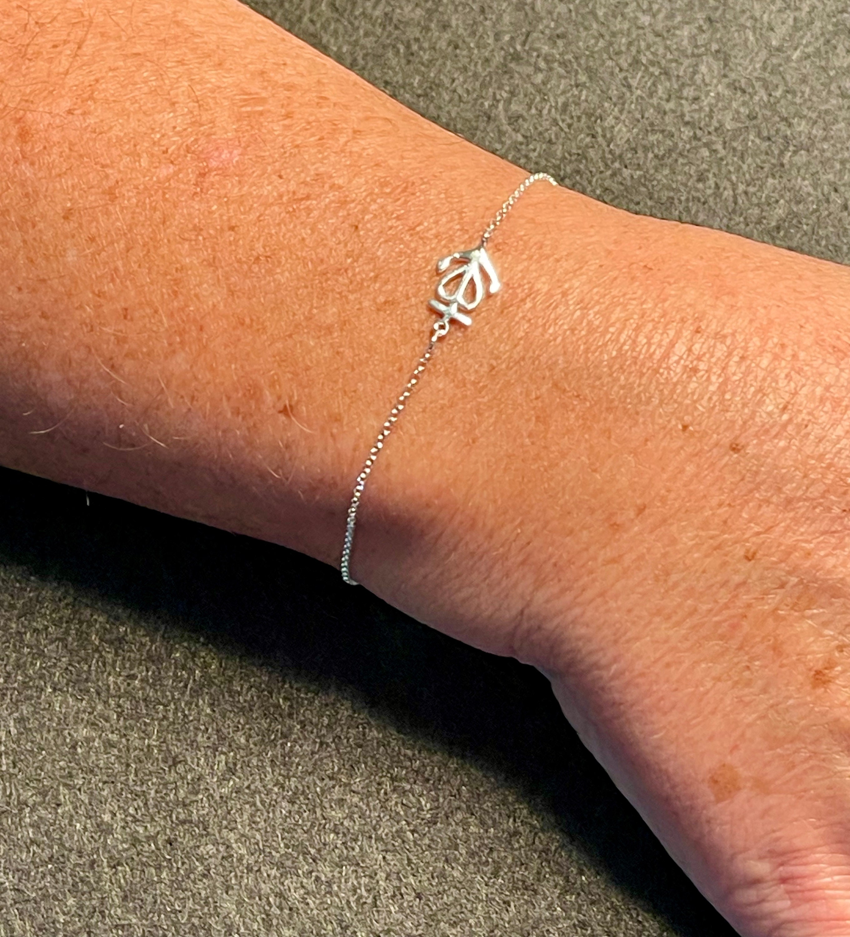 Bracelet Foi Amour Espoir Argent France