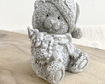 Latexform 3D-Form/Gießform für Beton, Gips, Harz und mehr süßer Teddy (A)