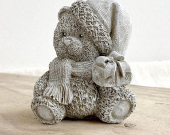 Latexform 3D Form/Gießform für Beton Gipsharz und mehr Süßer Teddybär (B)