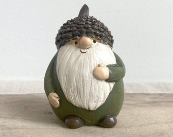 Latex rubber 3D mold for concrete plaster resin and more scandinavian  Gnome/Nisse