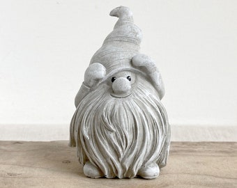 Latex rubber 3D mold for concrete plaster resin and more Gnome/Nisse