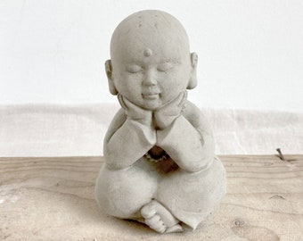 Latex rubber mold/mould for concrete plaster resin and more 3D sitting buddha