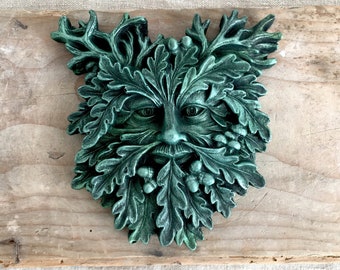 Betongform för betongputsharts och mer Greenman-plakett (B)