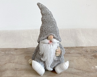 Latex rubber 3D mold for concrete plaster resin and more scandinavian  Gnome/Nisse (A)