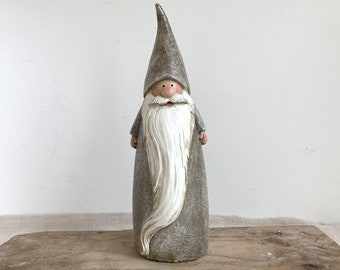 Latex rubber 3D mold for concrete plaster resin and more 3D Large Gnome/Nisse