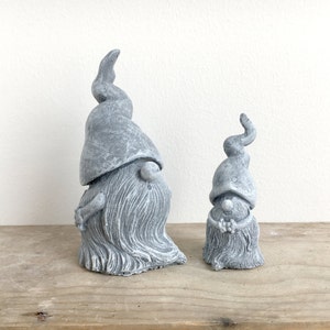 Molde De Látex Para Figuras De Gnomo/nórdico (nisse) 3D - Para Hormigón, Yeso, Resina