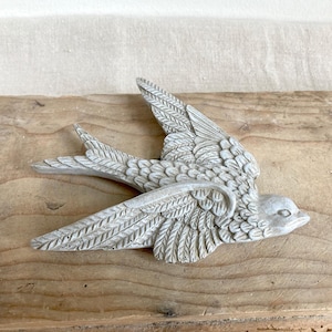 3D Latex mold mould for concrete plaster resin and more Beautiful swallow (larger version)