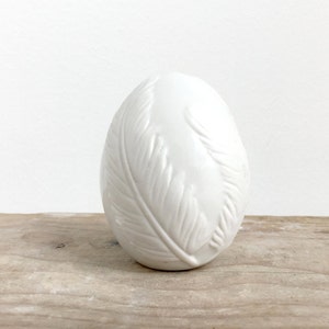 3D Concrete mold mould for concrete plaster resin candle and more Feather egg